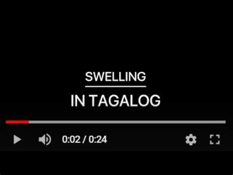 busarga meaning in tagalog|Swollen in Tagalog .